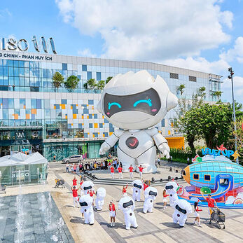 Lắp đặt cửa cuốn sập chống cháy tại Thiso Mall Trường Chinh – Nam Phát Mavi khẳng định uy tín thi công chuẩn PCCC