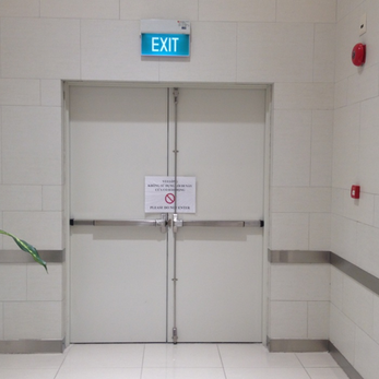 Cửa thép chống cháy cánh đôi là sự kết hợp nghệ thuật và an toàn