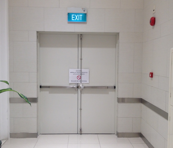 Cửa thép chống cháy cánh đôi là sự kết hợp nghệ thuật và an toàn