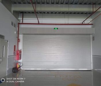 Cửa cuốn chống cháy Nam Phát Mavi cho khu vực khẩu độ lớn