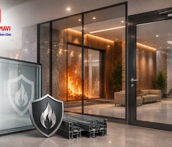 Kính chống cháy là gì Ứng dụng trong công trình hiện đại