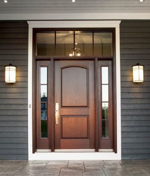 Cửa thép vân gỗ Mavi 412