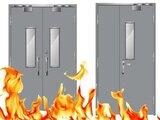 Phân biệt tiêu chuẩn E và EI trong cửa chống cháy: Vì sao nhiều công trình hiện nay ưu tiên tiêu chuẩn EI?