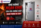 Khả năng ngăn khói của cửa chống cháy quan trọng ra sao?