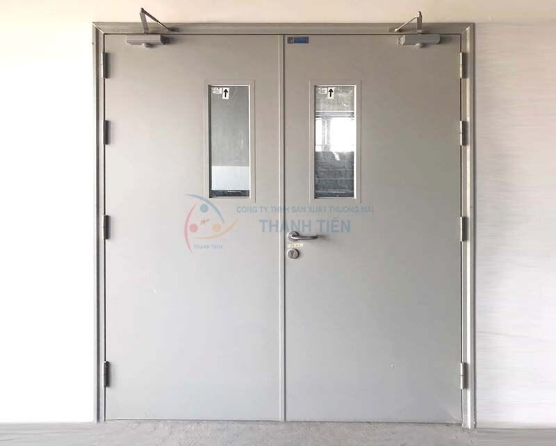 Cửa thoát hiểm chống cháy chung cư